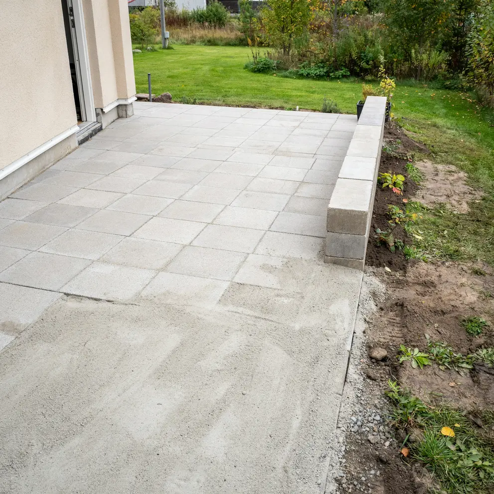 stenlaggning bygga mur vasterhaninge stockholm